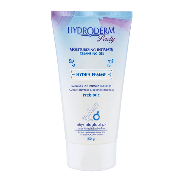 ژل بهداشتی بانوان هیدرودرم مدل Hydra Femme حجم 150 گرم