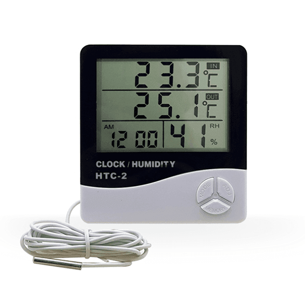 دماسنج و رطوبت سنج محیط HTC-2