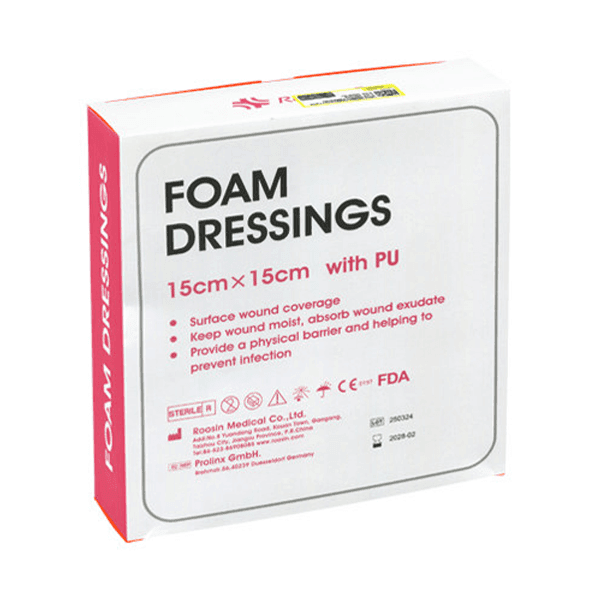 پانسمان فوم روزین 15×15