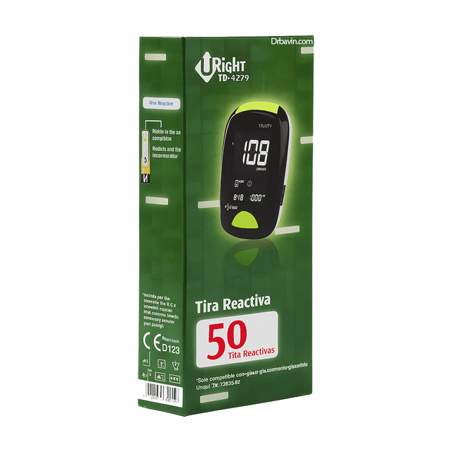 نوار تست قند خون یورایت سبز